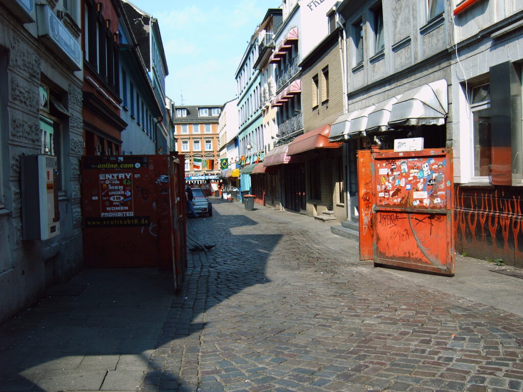 Blick in die Herbertstraße