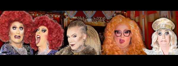 Drag Queen Kieztouren mit Barbie Stupid, Lee Jackson, Veuve Noire, Vanity Trash und Fanny Funtastic